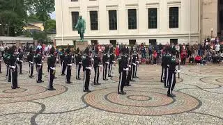 HMKG 2018. Drilloppvisning på Universitetsplassen.