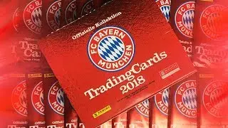 FULL BOOSTER BOX (100+ CARDS) | Panini FC Bayern Munich Trading Cards 2018