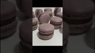 Satisfying Baking Videos #macarons #satisfying #shorts
