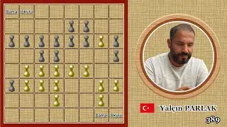 Türk Daması Taktikleri. Beyaz Taşlarla Kesin Zafer İçin Stratejiler. No 389.