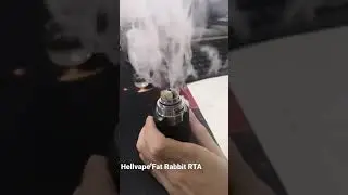 Hellvape Fat Rabbit RTA firing moment!