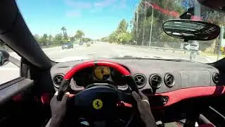 Warming up my 360 Challenge Stradale in POV mode