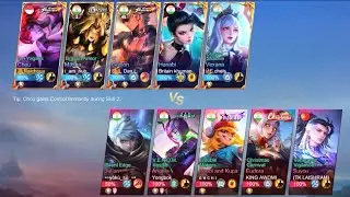 CHOU GAMEPLAY WITH MY FAV SKIN ~ MOBILE LEGEND @Goera_ml 