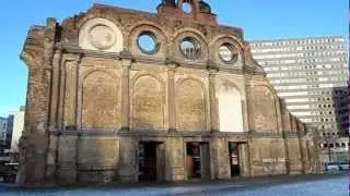 Anhalter Bahnhof  Ruine - Sound: WORLD OF WAR, Sascha Ende & Vanessa F&uuml;ssel,  