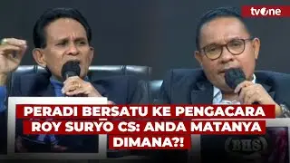 Sama-Sama Pernah Melihat, Debat Panas Ketum Peradi Bersatu vs Pengacara Roy soal Ijazah Jokowi