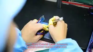 Custom-Optimized Micro Coaxial Cable Engineering Integration Contract Production Factory wiring harn