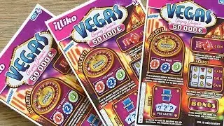 ❖ V E G A S ! ! ! 💰💰 Grattage de jeux Tickets &agrave; gratter Illiko FDJ - SCRATCHCARDS