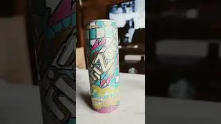 Arizona Iced Tea with Lemon Flavor? Let's try it out! ##youtubeshorts