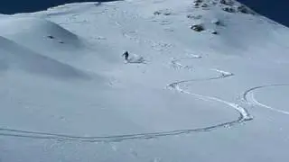 HCF: Telemark skiing off the Northwest Spur on Mt Feathertop, Victoria Australia - SWrobel