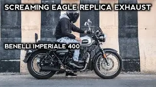 2022 BENELLI IMPERIALE 400 WITH CUSTOM MADE SCREAMING EAGLE REPLICA EXHAUST