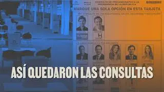 As&iacute; quedaron las consultas de candidatos presidenciales del 2026