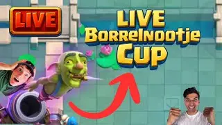 🔴LIVE BORRELNOOTJE CUP!🔴 *10 PASS ROYALE GIVEAWAY*