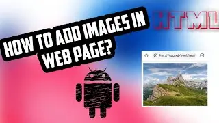 How to add images in HTML using mobile | HTML in android | IMG tag in HTML