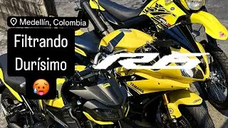 Yamaha YZF R6 - Filtrando por todo Medellín 🥵