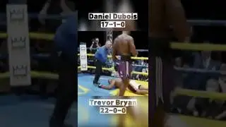 Daniel Dubois vs Trevor Bryan | Fast Fight #DanielDubois #TrevorBryan #sports #proboxing1