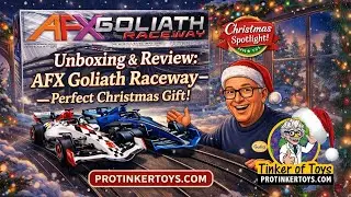 Распаковка и обзор: Гоночная трасса AFX Goliath Raceway &mdash; идеальный рождественский подарок!