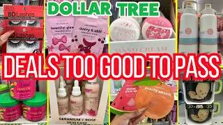 DOLLAR TREE MUST BUY NAME BRAND DEALS💥DOLLAR TREE ARRIVALS TOO GOOD TO PASS #new #dollartree