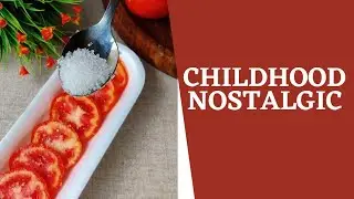 Tomato + Sugar = Childhood Pyaar. Have you tried this combination?