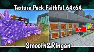Texture Pack Faithful 64&times;64 - MCPE1.17 | ClarityPack V.5