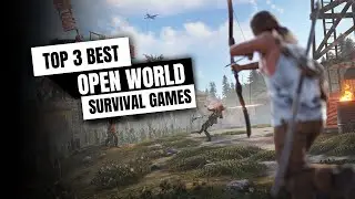 In my opinion, these are the top 3 open world survival games