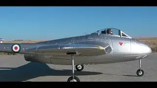 Majestic Flight and Engine Flameout of the Durafly Vampire