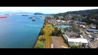 Astoria & Sunset Beach Drone Footage