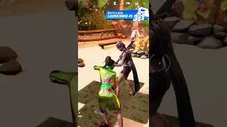 Fortnite She Hulk Work It Vs Beach Jules 😁✌️ #fortniteshorts #shorts