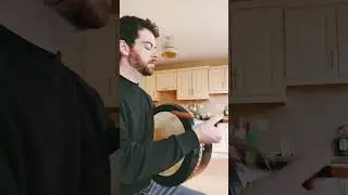 Bodhran beats, just for fun, while t ge turkey burgers cook #tad #bodhran #tradmusic #irishtrad