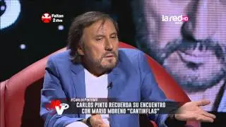Carlos Pinto y recuerda su encuentro con Mario Moreno Cantinflas
