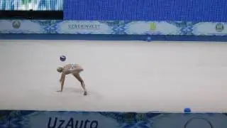 Яна Кудрявцева мяч FIG RG World Cup  13&ndash;15 May 2016  Tashkent (UZB)