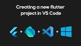 Flutter create new project with vscode