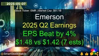 Emerson (EMR|$61.1B) - 2025 Q2 Earnings Analysis