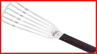 Mercer Culinary Hell's Handle Large Fish Turner/Spatula, 4 Inch x 9 Inch