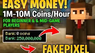 EASY MONEY! 1M&ndash;10M Coins/Hour for Beginners & Mid-Game Players &ndash; Fakepixel Money Making Method