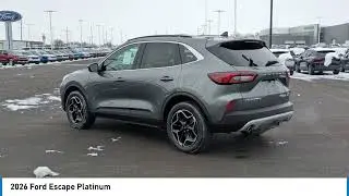 2026 Ford Escape Findlay Bowling Green Ottawa Napoleon Defiance OH 260103