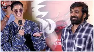 Actress Varalaxmi Sarath Kumar Speech @ Phoenix Movie Pre Release Event | V6Ent