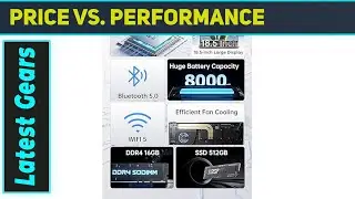 `18.5 Inch Laptop Best High-Performance Notebook with 16GB RAM and Long Battery Life