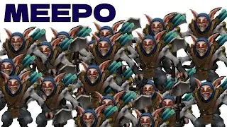 DOTA 2: Believe All Victims! Pt. 2 Meepo trying to survive