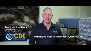Toowoomba Business Excellence Awards - CDI Pest Management Sponsor of Micro Business Award