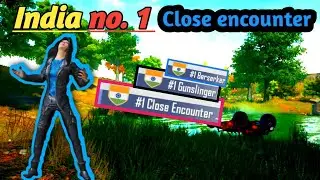 India 🇮🇳 no. 1 close encounter  |  with fast reflexes | Pubg Mobile  close range fight montage |