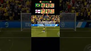 DLS24 BRAZIL VS ENGLAND PLENTY SHOIRT🔥#dls24 #dream #fifa #football #dls king yt #neymar #messi#dls