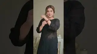 Black 🖤 Kurta With Jeans #viral #grwm #short #outfitideas @indianfusianfashionstudio9061