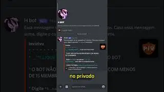 🧡 Como raidar o servidor do seu amigo no Discord #raid #piv #pivbot #discord #bot #meme #trolagem