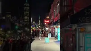 The Streets of NYC Were Alive Tonight 💯🔥#NYShorts #UrbanVibes #FYP #CityStyle