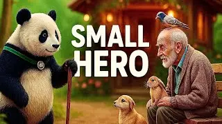 &rlm;The Little Panda Who Became a Hero | Inspirational Story
