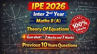#maths 2a#theory of equations #previous 10 years papers 