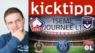 PRONOSTICS DU 30 NOVEMBRE / J15 LIGUE 1 / CONCOURS KICKTIPP