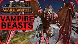 VAMPIRE ARMORED VARGHULFS:TOTAL WAR WARHAMMER 3