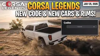 LARP UPDATE, NEW CARS & RIMS! + New Codes | Corsa Legends Roblox (July 25, 2026)