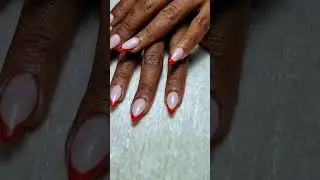 tips gel nails 💅  #nails #nailcare #nailsoftheday #nailtech #naildesign